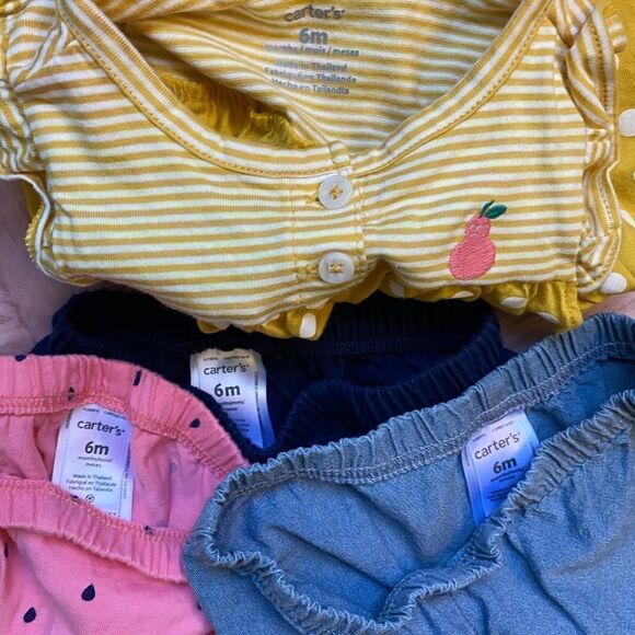 6 Month Bundle (4) Girls Clothes - Picture 2 of 2